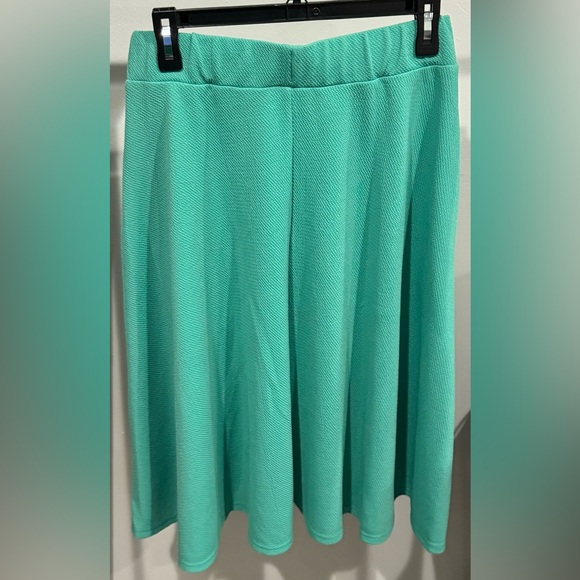 White Mark Turquoise Midi Skirt Size M New With Tags - Picture 2 of 16